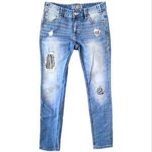 ROCK&ROLL COWGIRL Denim, Boyfriend Skinny, W 27 L 32, SUPER CUTE 😍